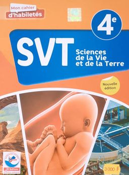 SVT / Cahier d’habileté - 4ieme (JD Editions)