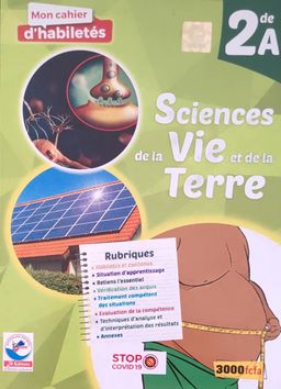 SVT / Cahier d’habileté - 2nd A (JD Editions)