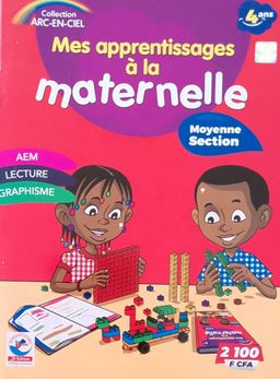 Mes apprentissage a la maternelle MS / Livre 1 (AEM, Lecture, Graphisme)  - Moyenne Section (JD Editions)
