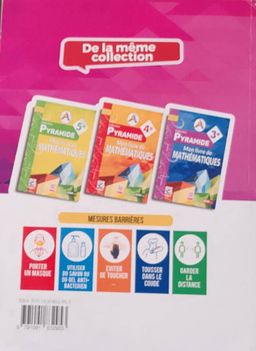 Mon Livre de Mathematique / Collection Pyramide - 6ieme (JD Editions)