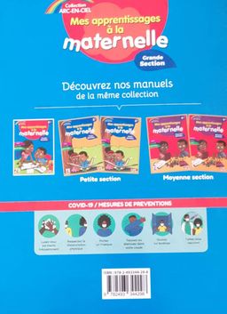 Mes apprentissage a la maternelle GS / Livre 2 (Maths, EDHC, AEC)  - Grande Section (JD Editions)