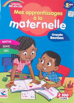Mes apprentissage a la maternelle GS / Livre 2 (Maths, EDHC, AEC)  - Grande Section (JD Editions)