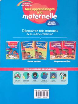 Mes apprentissage a la maternelle GS / Livre 1 (AEM, Lecture, Graphisme)  - Grande Section (JD Editions)