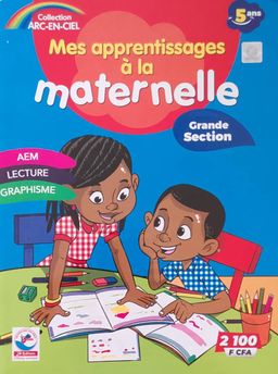 Mes apprentissage a la maternelle GS / Livre 1 (AEM, Lecture, Graphisme)  - Grande Section (JD Editions)