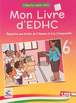 Mon Livre d'EDHC - 6ieme (JD Editions)