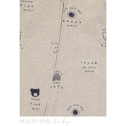 Bear Zip Fasten Sleepsuits 3 Pack, Size: 9-12 months