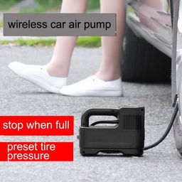 Wireless 12V Tire Inflator Digital Automatic portable air compressor pointer pump mini compressor air car tyre inflator