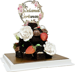 Intimate Brownie Tower