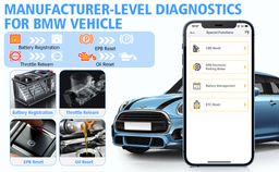 Ancel BD300 Análise sem fios para BMW Mini scanner OBD2 obd1