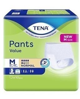 TENA PANTS VALUE M10 1X10'S