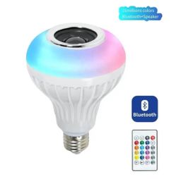 LED Bulb Smart Lamp RGB Lamp 220V E27 Bluetooth Music Lamp Smart Home LED Light Bulb Bluetooth Spearker Bulb.