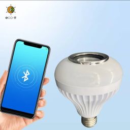 LED Bulb Smart Lamp RGB Lamp 220V E27 Bluetooth Music Lamp Smart Home LED Light Bulb Bluetooth Spearker Bulb.