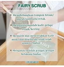FAIRY Scrub Gluta Soap
