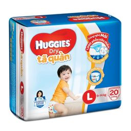 HUGGIES DRY PANTS REG L20 1X1PK