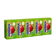 SUNQUICK APPLE FRUIT DRINK 4X5X125ML