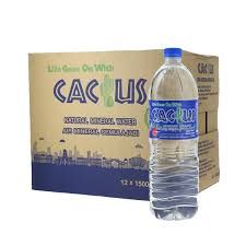 CACTUS MINERAL WATER 12X1.5LIT