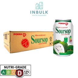 POKKA SOURSOP CAN 24X300ML