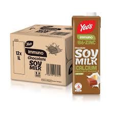 YEO'S IMMUNO SOY MILK 12X1LIT