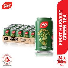 YEO'S FIRST HARVEST G/TEA CAN 24X300ML
