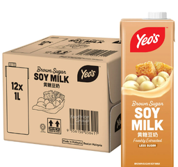 YEO'S BROWN SUGAR SOYA 12X1LIT