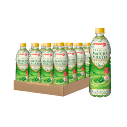 POKKA PREM MILK MATCHA TEA 24X500ML