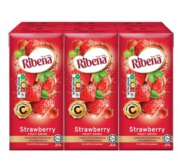 RIBENA RTD STRAWBERY 4X6X200ML