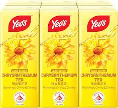 YEO'S CHRYS TEA 4X6X250ML