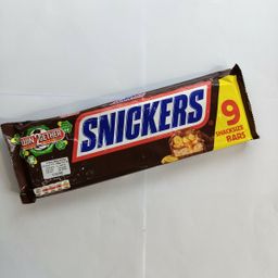 SNICKERS 9 BAR(320G=9 BAR)