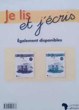 Je lis et j'écris, Manuel CP2 - Les Classique Africains