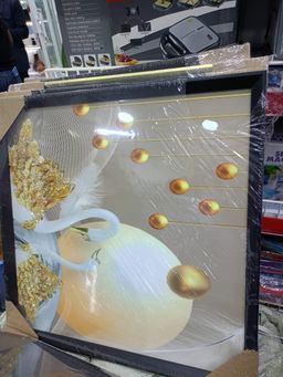 Crystal porcelain decorative painting