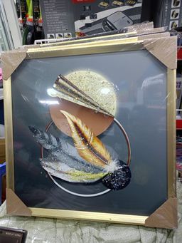 Crystal porcelain decorative painting