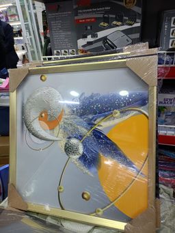 Crystal porcelain decorative painting 