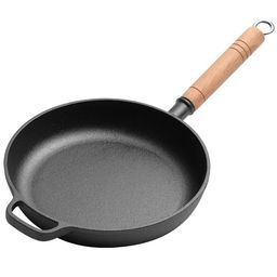 Thickened cast iron frying pan