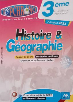 TOP CHRONO HISTOIRE-GEO 3ieme (Editions Matrice)