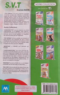 TOP CHRONO SVT Tle CD (Editions Matrice)
