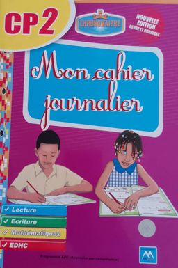 MON CAHIER JOURNALIER CP2 (Editions Matrice)