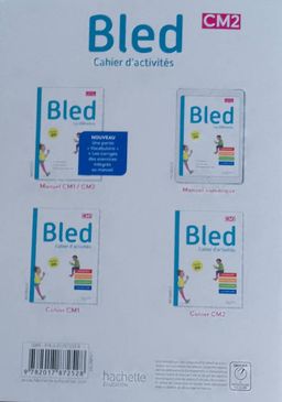 BLED, cahier d’activités (Hachette) - CM2