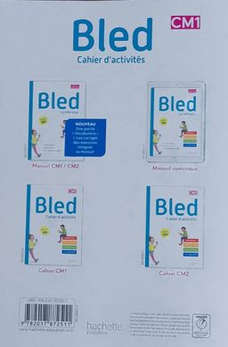 BLED, cahier d’activités (Hachette) - CM1