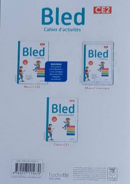 BLED, cahier d’activités (Hachette) - CE2