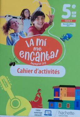 (Espagnol) IA MI ME ENCATA, cahier d’activités (Hachette) - 5ieme