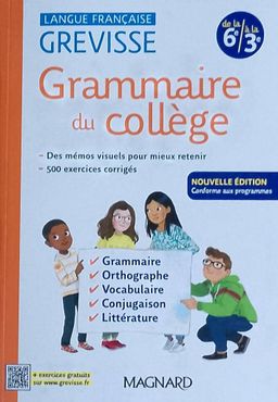(Langue Française) Grammaire du Collège - 6ieme a la Tle (Magnard)