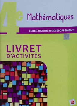 Mathematiques (Livret d’activités) - 4ieme