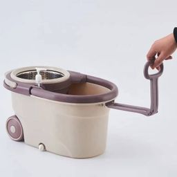 Magic flat mop and bucket hand free 360° Degree head self cleaner