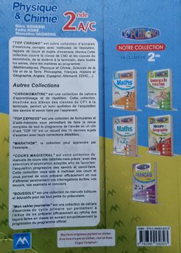 TOP CHRONO PHYSIQUE-CHIMIE 2nd A/C (Editions Matrice)