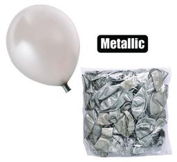BALLOONS HELIUM METALLIC SILVER 