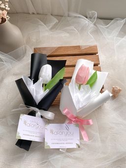 (TN002) 1 Stalk Artificial Tulip Bouquet