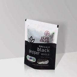 Black Pepper Whole 100Gm (Organic)
