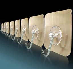 10PCS Hook Strong Self Adhesive Hooks