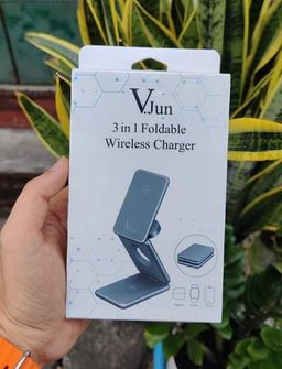 V.Jun_3 in 1 Foldable Wireless Charger