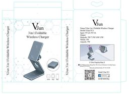 V.Jun_3 in 1 Foldable Wireless Charger